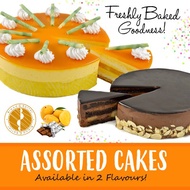 [BreadnBetter] Assorted Cakes 2 Flavours! (Mango Passion Cake / Banana Chocolate Cake) 1KG