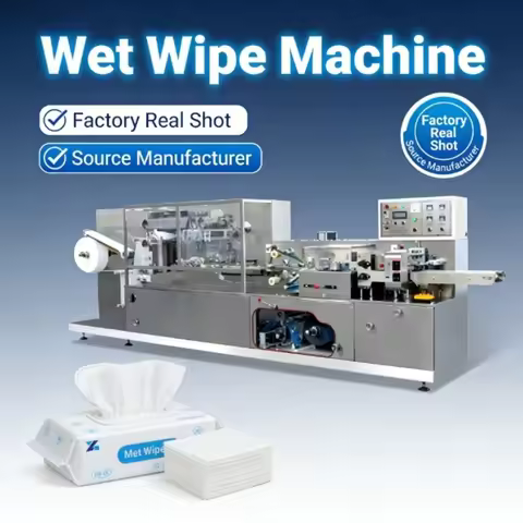 Customized Wet Wipe Making Machine for Baby Wipes Wet Towel Wet Tissue Flushable Wipes Manufacturing