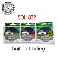 SEAHAWK SOL 832 CASTINZ ADVANCE BRAIDED LINE 150YARD
