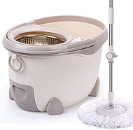 Spin Mop 360° Floor Mop Buckets System with Microfiber Mop Heads,Adjustable Stainless Steel Handle,Perfect Home for Hardwood, Laminate, Tiles Commemoration Day