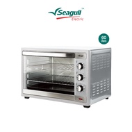 Seagull เตาอบไฟฟ้าสเตนเลสสตีล 60 ลิตร (เงิน) Stainless Steel Electric Oven 60 L (Silver)