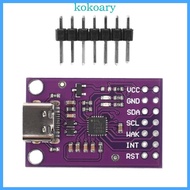 KOK CP2112 Type C USB to SMBus I2C Communication Module Dongle Data Recording