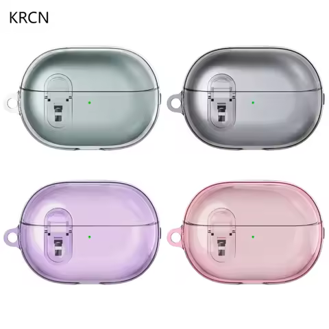 For Huawei freebuds pro 3 (2023) Case Transparent Buckle Anti Drop Design TPU Protective Capa For Hu