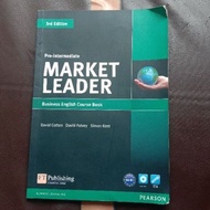 Pre-Intermediate Market Leader 3rd Edition Business English Course Book A2-B1