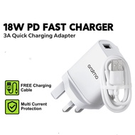 ORAIMO OCW-U97S 18W Charger Fast Charging Adapter Charger 3A Fast Charger Adapter (White)