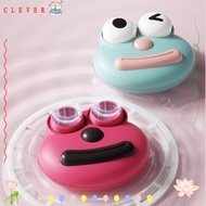 CLEVER Contact Lenses , Ultrasonic Automatic Contact Lenses Cleaner,  Cartoon Portable Rechargeable 