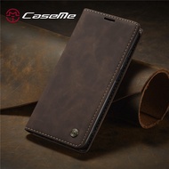 Caseme Casing Xiaomi Redmi Note 10 5G Poco M3 Pro F3 Mi 11 Lite Mi 11 10T Pro Mi 10T Lite Redmi Note 10 Pro Max 9S 9 Pro Max Note 9 Pro Redmi Note 8 Pro Mi 9 9T Pro Redmi K20 Pro Luxury Retro Frosted PU Leather Magnetic Stand Wallet Flip Phone Cover Case