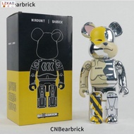 Bearbrick × Corgi Gear Joint 400% 28 cm High Quality Action Figures / Toy / Collection / Gift / Lzkail.sg