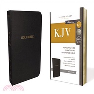 4803.The Holy Bible ─ King James Version, Black Leatherflex, Personal Size, Giant Print, Reference Bible: Red Letter Edition