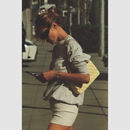 Sporty&Rich 24Autumn and Winter New Letter Print Fleece-Lined Women's Sports Sweatshirt