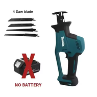 Makita | Makita DJR189 18V Brushless Rechargeable Recip Saw: Portable Electric Cutting Tool for Wood