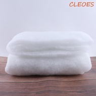 CLEOES Snow Blanket Roll Fake Fake Snow Cotton Artificial Christmas Tree Skirts
