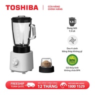 MÁY XAY SINH TỐ TOSHIBA BL-70GR1UV 600W 1.5L 2 Cối bằng thủy tinh - Bảo hành chính hãng