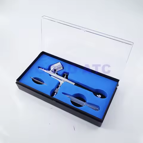 Airbrush HD-130 0.2 0.3 0.5mm single-action suction pneumatic paint gun model furniture leather wall