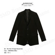 Arrow เสื้อสูท รุ่น Men Slim-Fit Single-Breasted Suit Code: ASMSV80157BLA