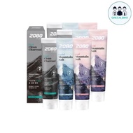 [Aekyung] 2080 Pure Mountain Toothpaste 120ml X 3EA (Pinksalt / Cyrstalsalt / Charcoalmint)