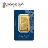 FOOKDAY 999.9 100g PAMP Suisse Gold Bar Lady Fortuna (With Veriscan®) 足金999.9金条Emas 999.9 Gold Bar J