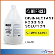 ⚕ ◞ ┏ Miracle Disinfectant Fogging Solution Original Lemon - 1 Gallon