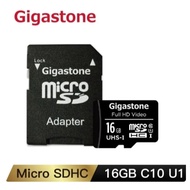 Gigastone 16GB microSDHC UHS-I U1 Memory Card (With Transfer Card)