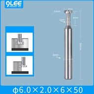 1PC Carbide T Slot Milling Cutter HRC55 End Mill Tungsten Steel Maching Lather Bit CNC Cutting Tool 