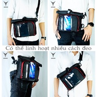 Túi đa năng Jarvan đeo chéo đeo hông đeo đùi treo đầu xe máy