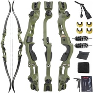 TBOW 63" ILF Takedown Recurve Bow 30-60lbs 19" Riser