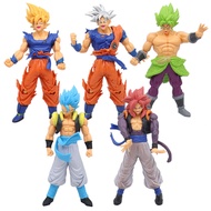 Dragon Ball Z Super Saiyan Anime Figurine Model GK Rose Goku Action Figure DBZ Gohan Figures Vegeta Statue Collection Toy Figma