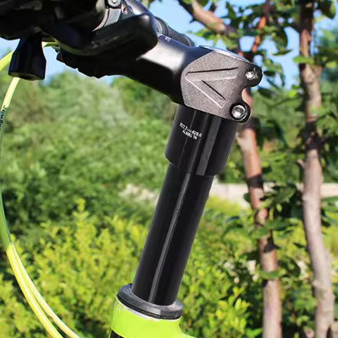 1/2pcs Quill to Ahead Bike Stem Adapter 22.2mm/20.8mm to 1 1/8 inch Aluminum Alloy Fork Extention Ad