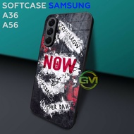 GM08 Softcase Glitter Samsung A26 | A36 | A56 5G | Glossy Silicone Case | Samsung Casing Cover | Mic