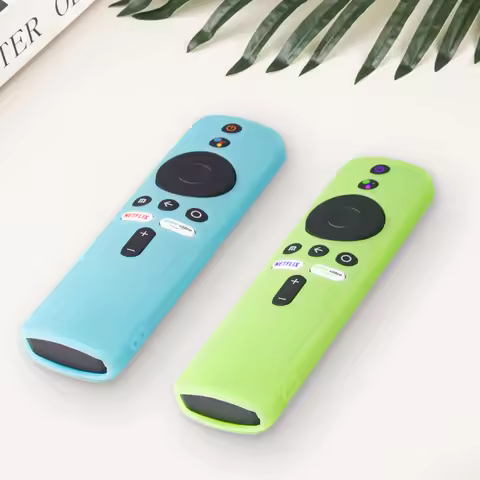 Silicone Protective Case for Xiaomi Mi TV Box S Remote Control Cover Silicone Soft Shockproof Protec