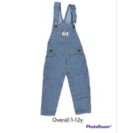 overall kids size 1-12y