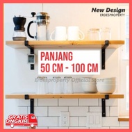 3pcs wooden wall shelf shelves / Wooden wall shelf shelves wooden wall shelf shelves wooden board/s 