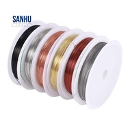 6 Pack Jewelry Beading Wire for Jewelry Making Supplies and Craft (24 Gauge)