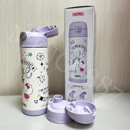 THERMOS F4021CKT-UC Unicorn Stainless Steel Vacuum Dual-Use Cup Lid Thermal Insulation Cooler Bottle