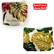 Leaf Canvas Wallet 20x16 | Wedding Souvenirs Birthday/s