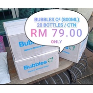 BUBBLES O² READY STOCK 800ML PER BOX (KINDLY PM 1ST)
