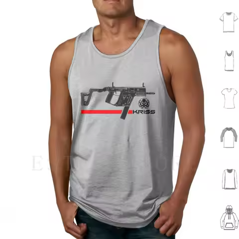 Vector V Tank Tops Vest Sleeveless Vector Airsoft 6mm Thousand Sim Aeg Sub Machine Gun Kriss Vector 