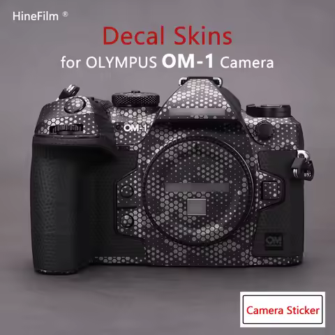 OM1 Camera Decal Skin OM1 II Coat Wrap Cover Film For Olympus OM-1 / OM-1 Mark II Camera Protector S