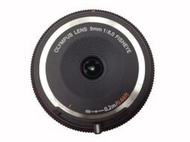 【Buy More】全新 Olympus 9mm F8.0 黑色 魚眼鏡頭 M4/3 BLC-0980 F8 元佑公司貨   (適用12/17/25/45mm)