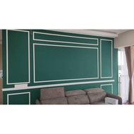 【 Ready Stock】 [TRENDING ITEM] HIGH DENSITY SOLID PVC WAINSCOTING