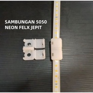 5050 Hose Strip Light Connector Connection Neon flex Led Strip Clamp