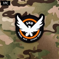 A The Division badge tactical morale badge patch 3D PVC material durable suitable for backpacks iron
