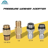 OPENMALL 1PC High Pressure Washer Water Gun 1/4 inch Quick Connector M14x1.5mm Connector for Snow Fo