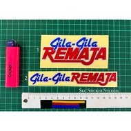 Ayat Perkataan Gila-Gila Remaja Sticker Cutting Overlapping Reflective #ayat #perkataan #gila #remaj