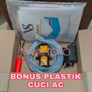 Alat cuci motor steam mini paket plastik cuci ac Mesin pompa dc setim stim cuci motor mobil murah