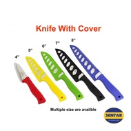 100% [ORIGINAL] Jaya Mata Modern Knife/ Stainless Steel Knife With Colourful Plastic Cover/ Pisau La