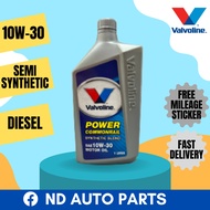VALVOLINE Power Commonrail 10W-30  (1L) - Heavy Duty, Semi Synthetic Diesel Engine Oil