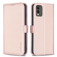 Cho Nokia C32 C22 C12 / Nokia G42 G22 G21 G11 vỏ điện thoại ví da từ tính với đứng nắp gập có khe cắ