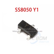 【10PCS】SS8050 Y1 SOT-23 NPN Transistor 1.5A/25V