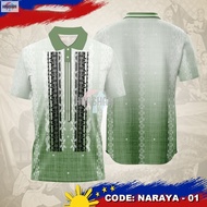 POLO SHIRT Philippine Ethnic Tribal Modern Barong Polo Shirt Full sublimation tshirt for women and m